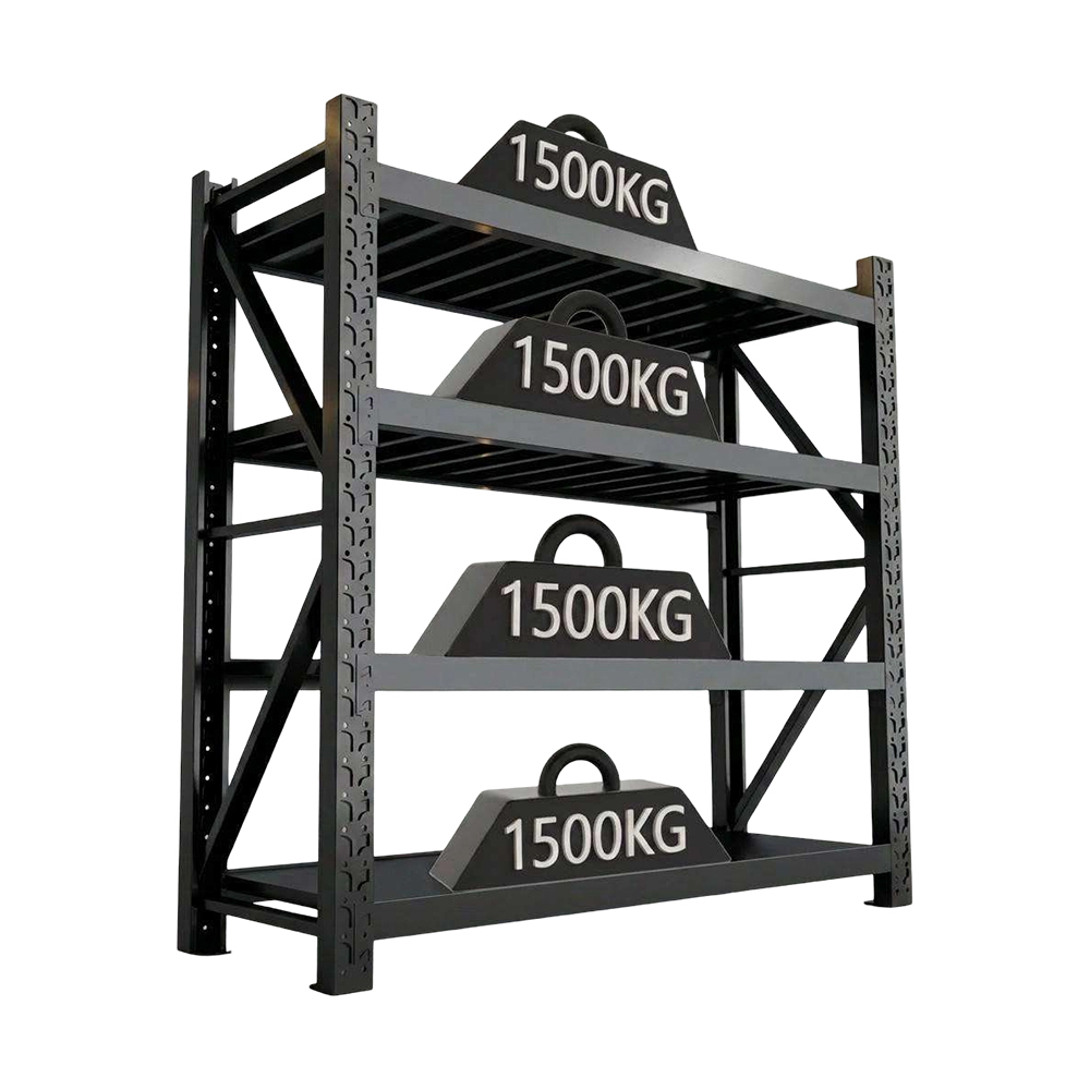 Robustes Lagerregal aus Stahl mit 1500 kg/Schicht