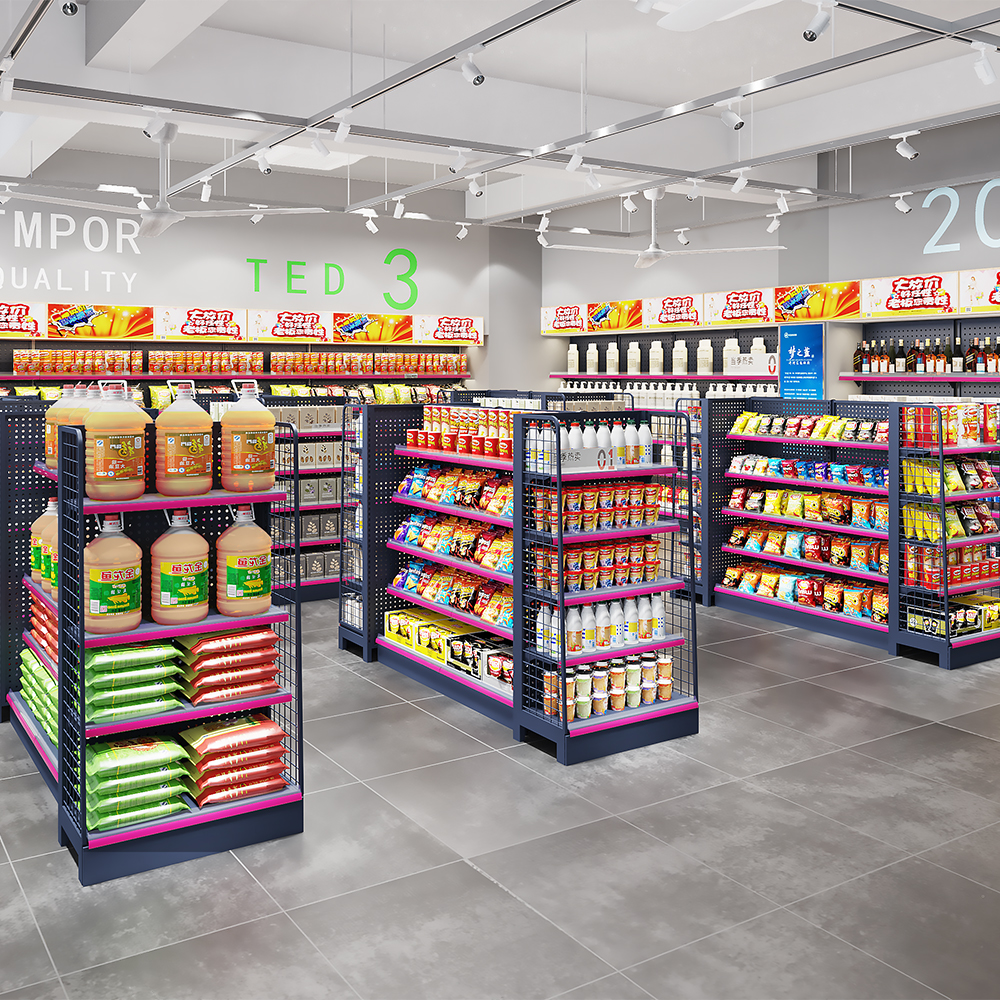Verstellbare modulare Regale für Einzelhandels- und Convenience-Stores