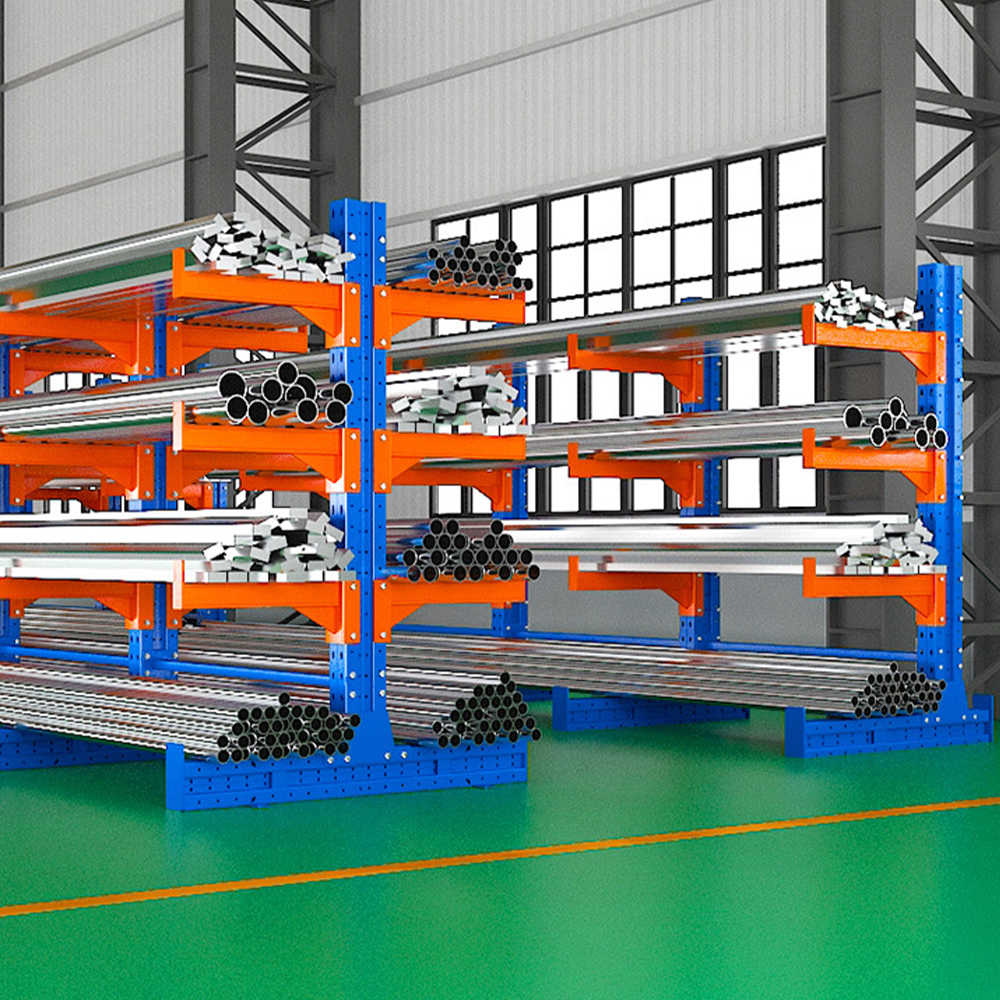 Schwerlast-Kragarmregale für die Lagerung in Industrielagern