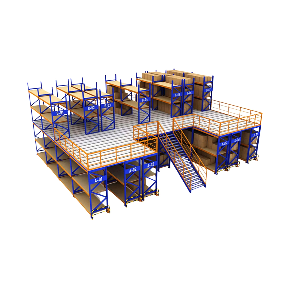 Mezzanine-Bodenregal-Lagerregal-Regalsystem
