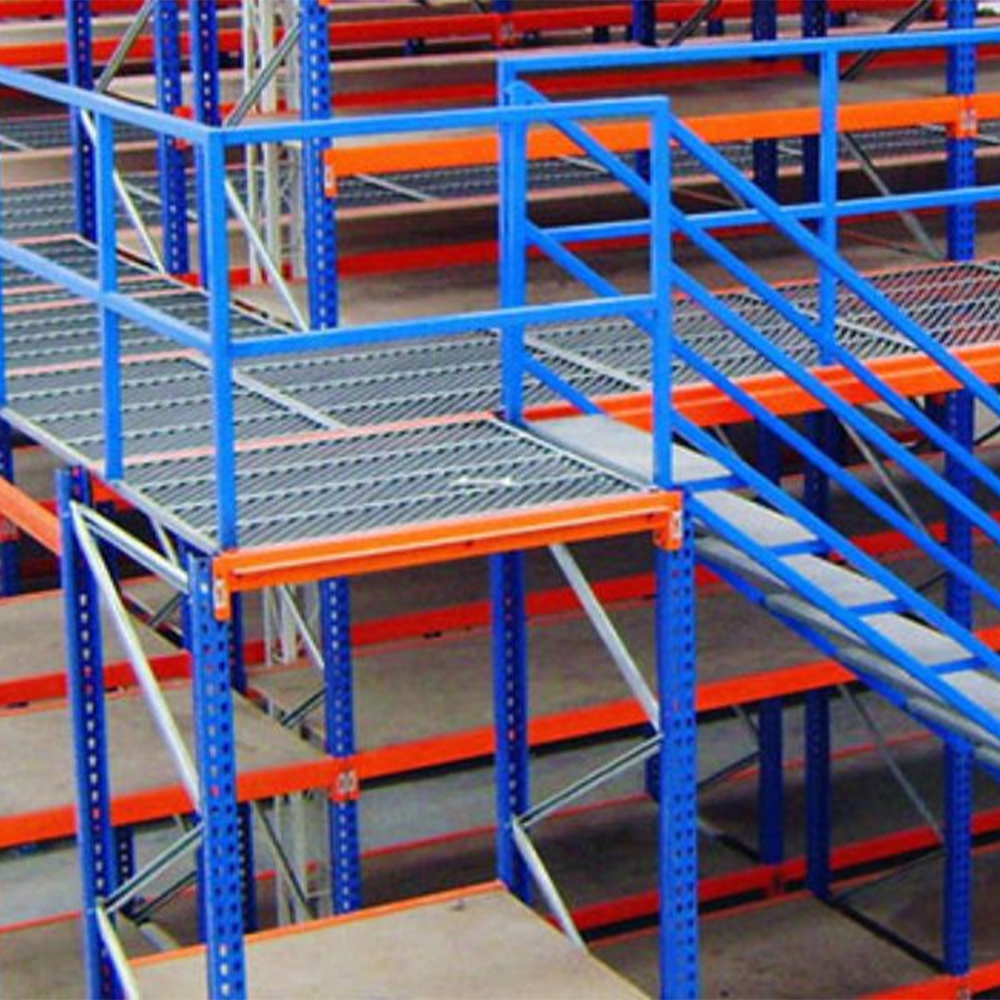 Industrielles Mezzanine-Bodenregalsystem für Lager Industrielles Mezzanine-Bodenregalsystem für Lager