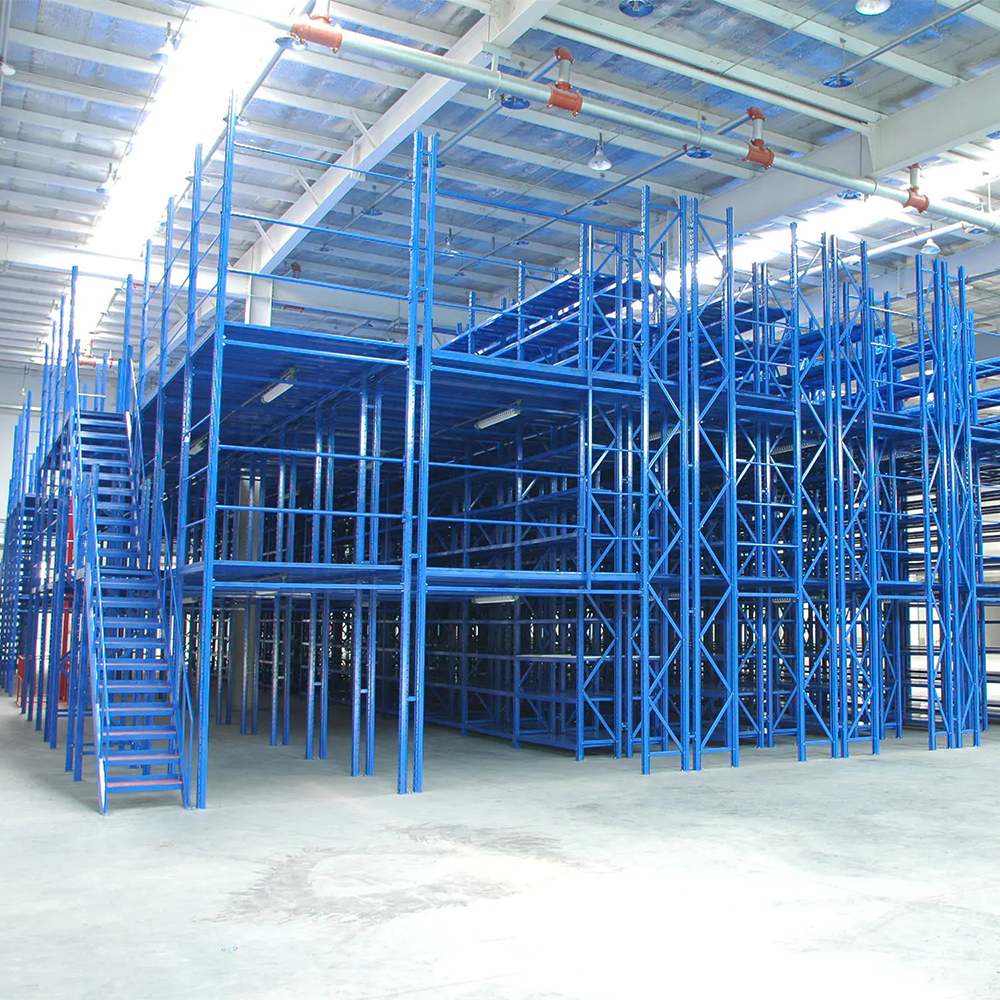 Industrielles Mezzanine-Bodenregalsystem für Lager Industrielles Mezzanine-Bodenregalsystem für Lager
